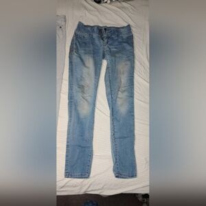 YMI Sky Blue Skinny Jeans for Women